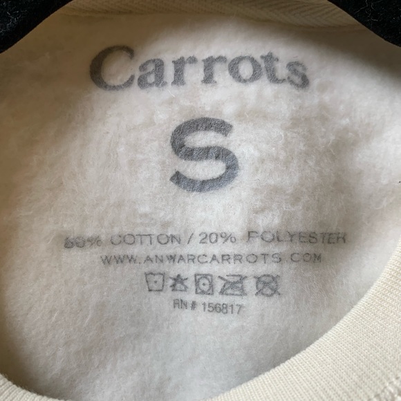 carrots jetlife crewneck - off white - size small - Picture 7 of 10